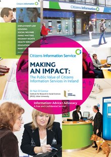 Making an Impact: The Public Value of Citizens Information Services in Ireland (2017)
