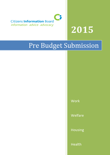 2015 Pre Budget Submission