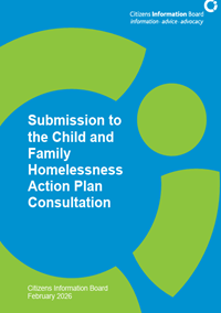 CIB Submission on the Child and Family Homelessness Action Plan (February 2026)