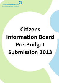 CIB Pre-Budget 2013 Submission