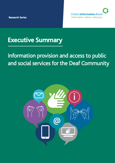Information provision and access to public and social services for the Deaf Community (2018)