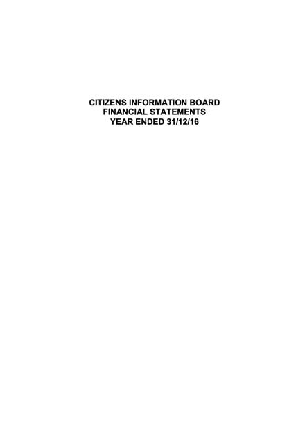Financial Statements 2016