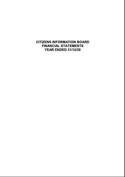 Financial Statements 2020