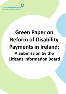 Green Paper on Reform of Disability Payments in Ireland