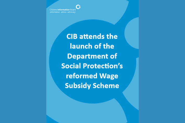 CIB attends the launch of the Department's Wage Subsidy Scheme