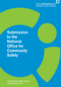 CIB Submission on National Strategy for Improving Community Safety , November 2025