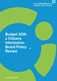 Budget 2026: a Citizens Information Board Policy Review