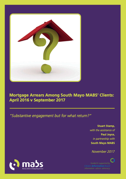 Mortgage Arrears Among South Mayo MABS Clients (2017)